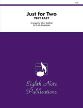 JUST FOR TWO ALTO SAX DUET EPRINT cover Thumbnail